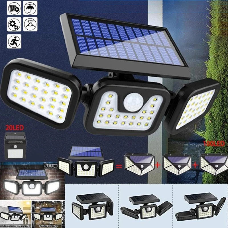 Solar Motion Sensor Light